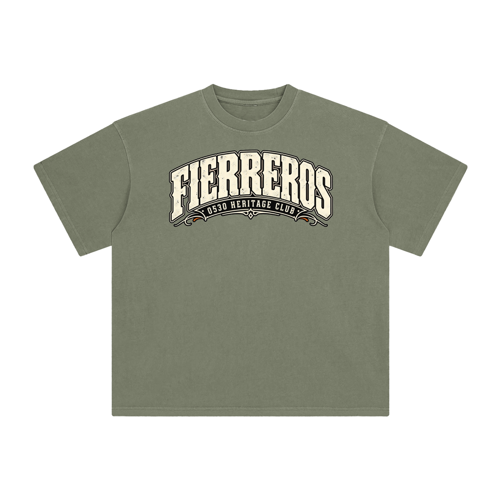 0530 Heritage Club — Fierros Enzyme-Washed Tee