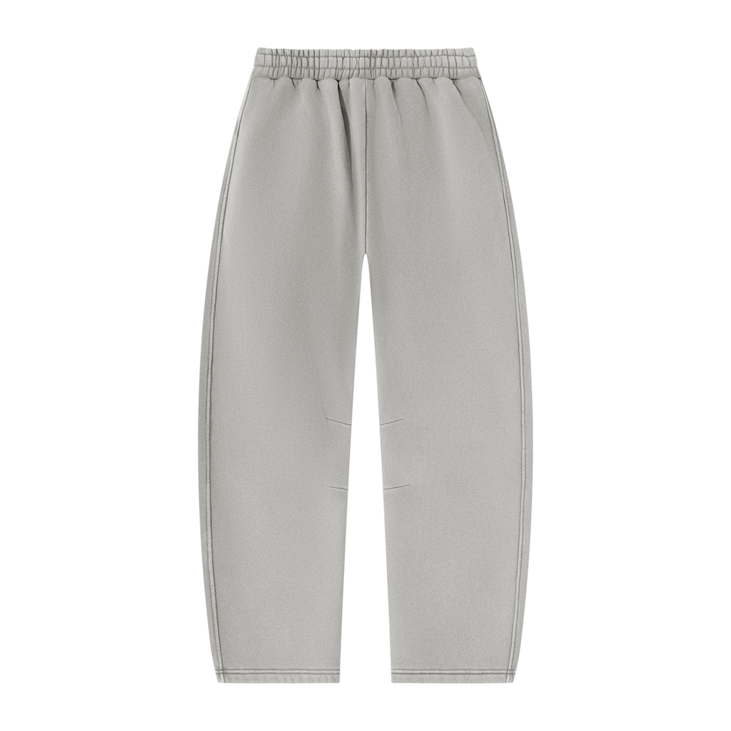 0530 Athletic Club — Flamed Vintage-Wash Barrel-Leg Sweatpants