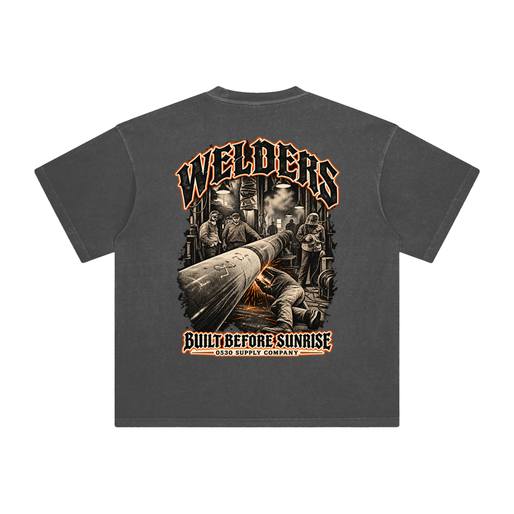 0530 Heritage Club — Welders Enzyme-Washed Tee