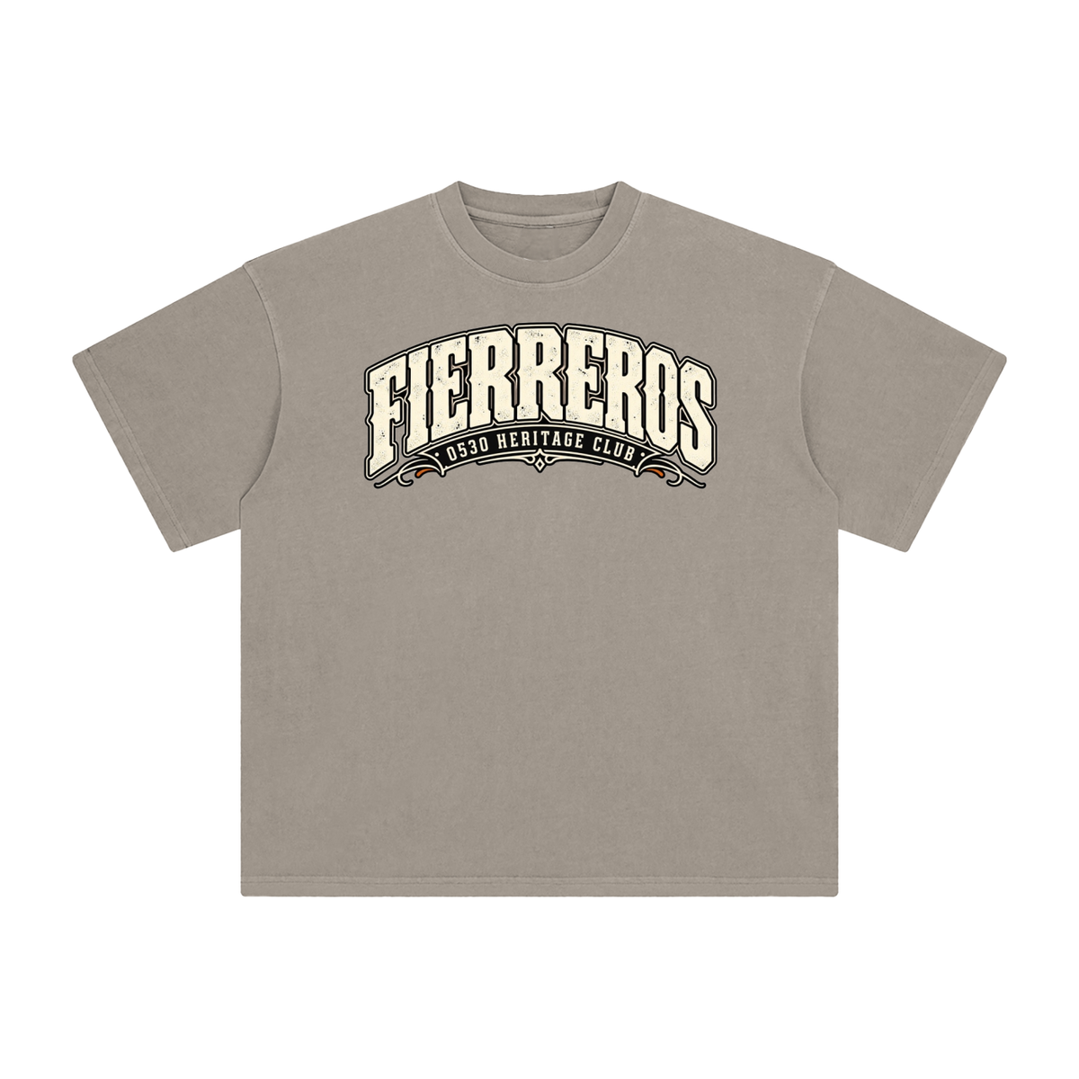 0530 Heritage Club — Fierros Enzyme-Washed Tee