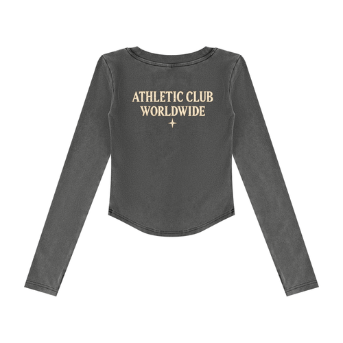 0530 Athletic Club Worldwide — Women's Cropped Long Sleeve