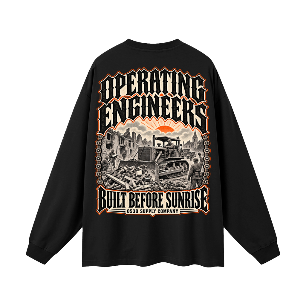 Operating Engineers Heritage  Long Sleeve T-Shirt