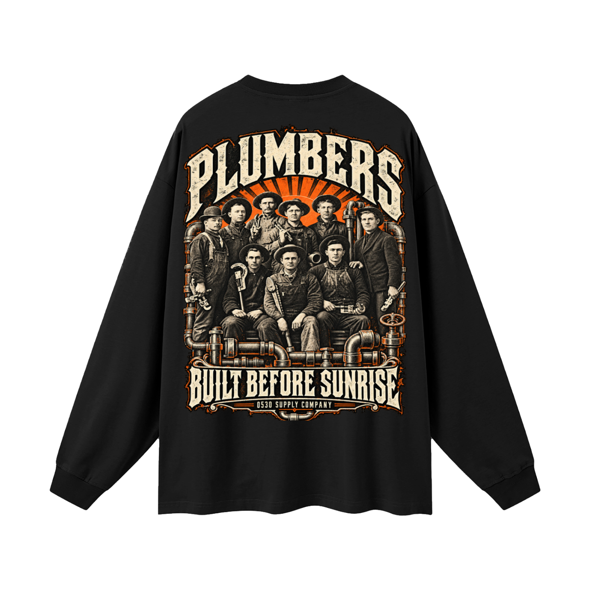 Plumbers Heritage Long Sleeve T-Shirt