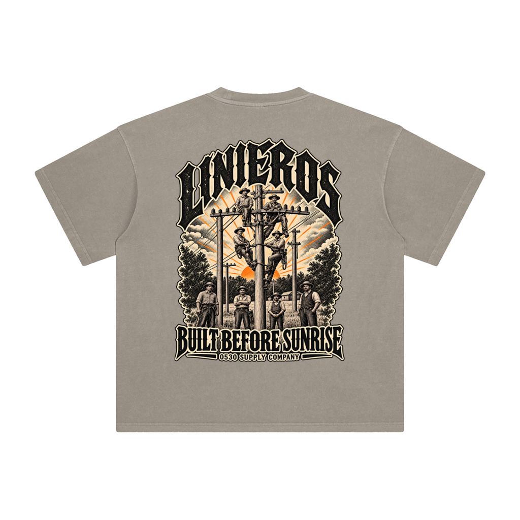 0530 Heritage Club — Linieros Enzyme-Washed Tee