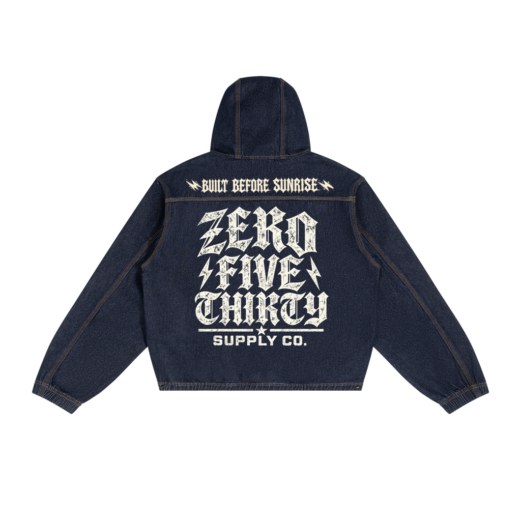 0530 Hooded Denim Jacket