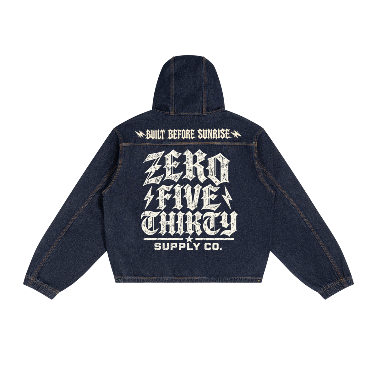 0530 Hooded Denim Jacket