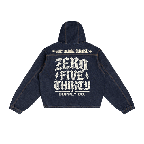0530 Hooded Denim Jacket