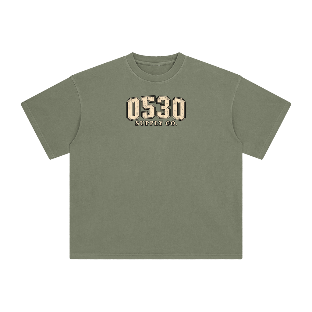 0530 Lineman — Still Climbing Enzyme-Washed Tee