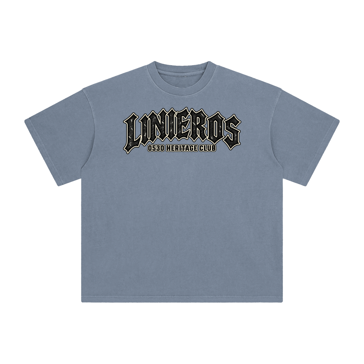 0530 Heritage Club — Linieros Enzyme-Washed Tee