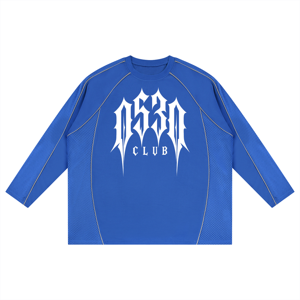 0530 Athletic Club Paneled Raglan Running Jersey