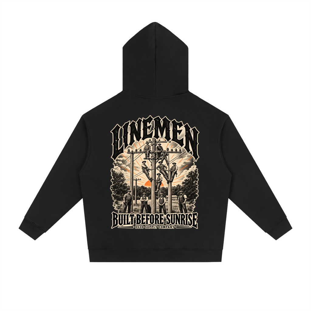 0530 Heritage Club — Lineman Heavyweight Hoodie