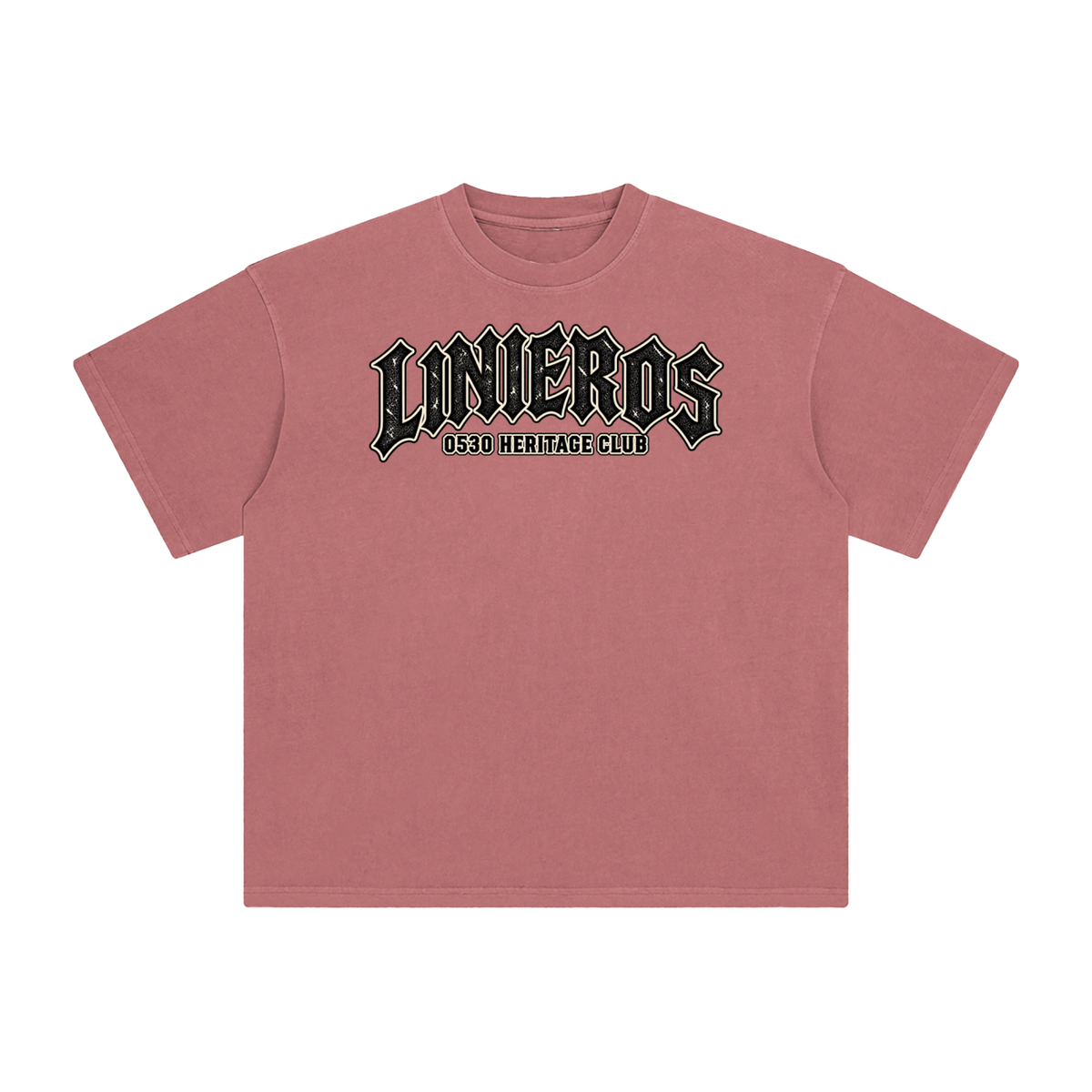 0530 Heritage Club — Linieros Enzyme-Washed Tee