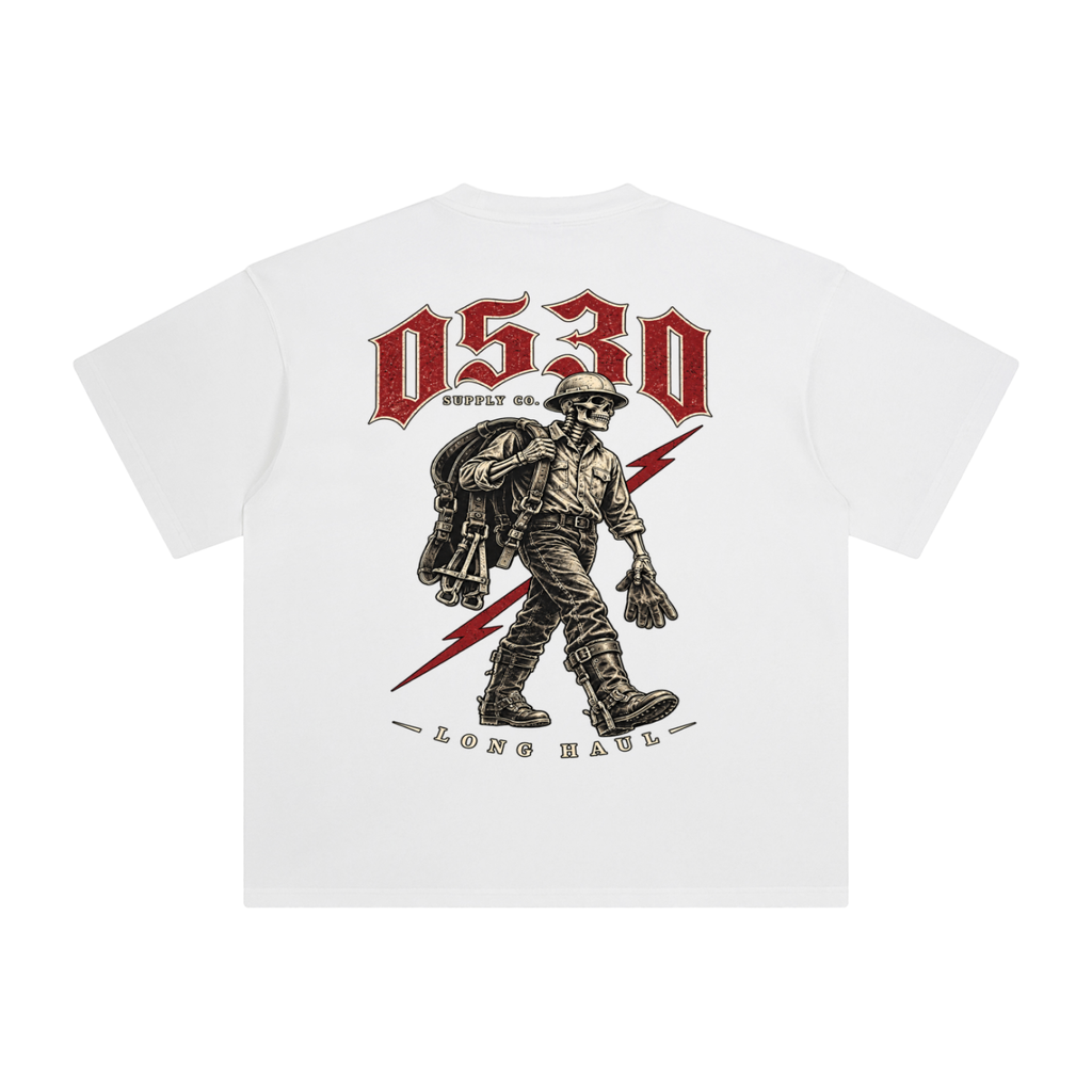 0530 Lineman — Long Haul Enzyme-Washed Tee