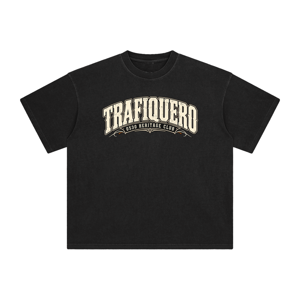 0530 Heritage Club — Trafiquero Enzyme-Washed Tee