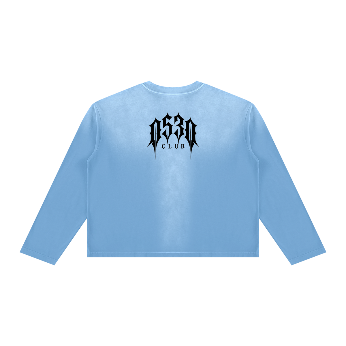 0530 Athletic Club Sunfade Cropped Boxy Long Sleeve
