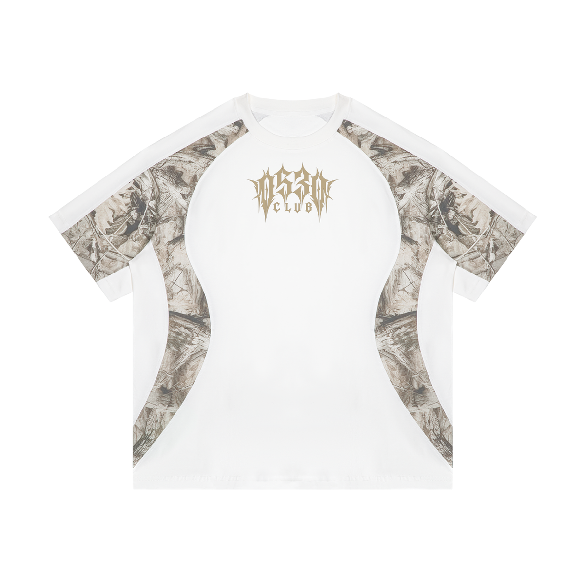 0530 Athletic Club — Tree Camo Raglan Tee