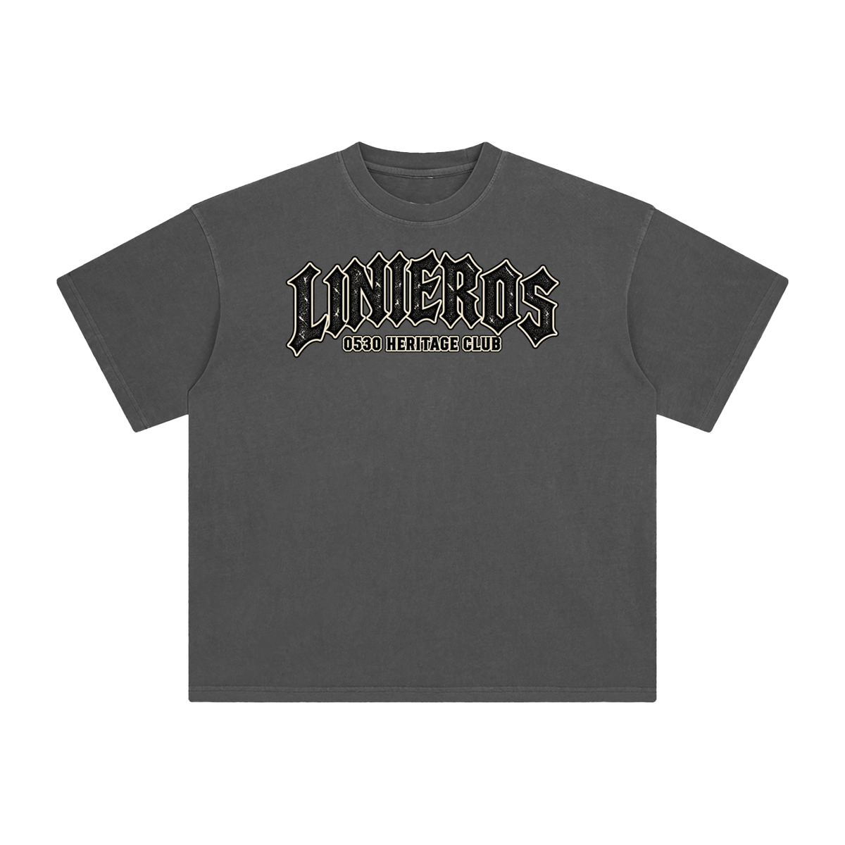 0530 Heritage Club — Linieros Enzyme-Washed Tee