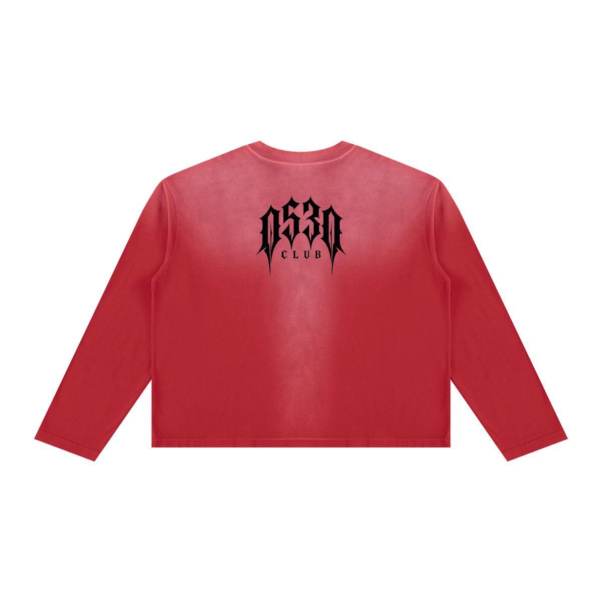 0530 Athletic Club Sunfade Cropped Boxy Long Sleeve