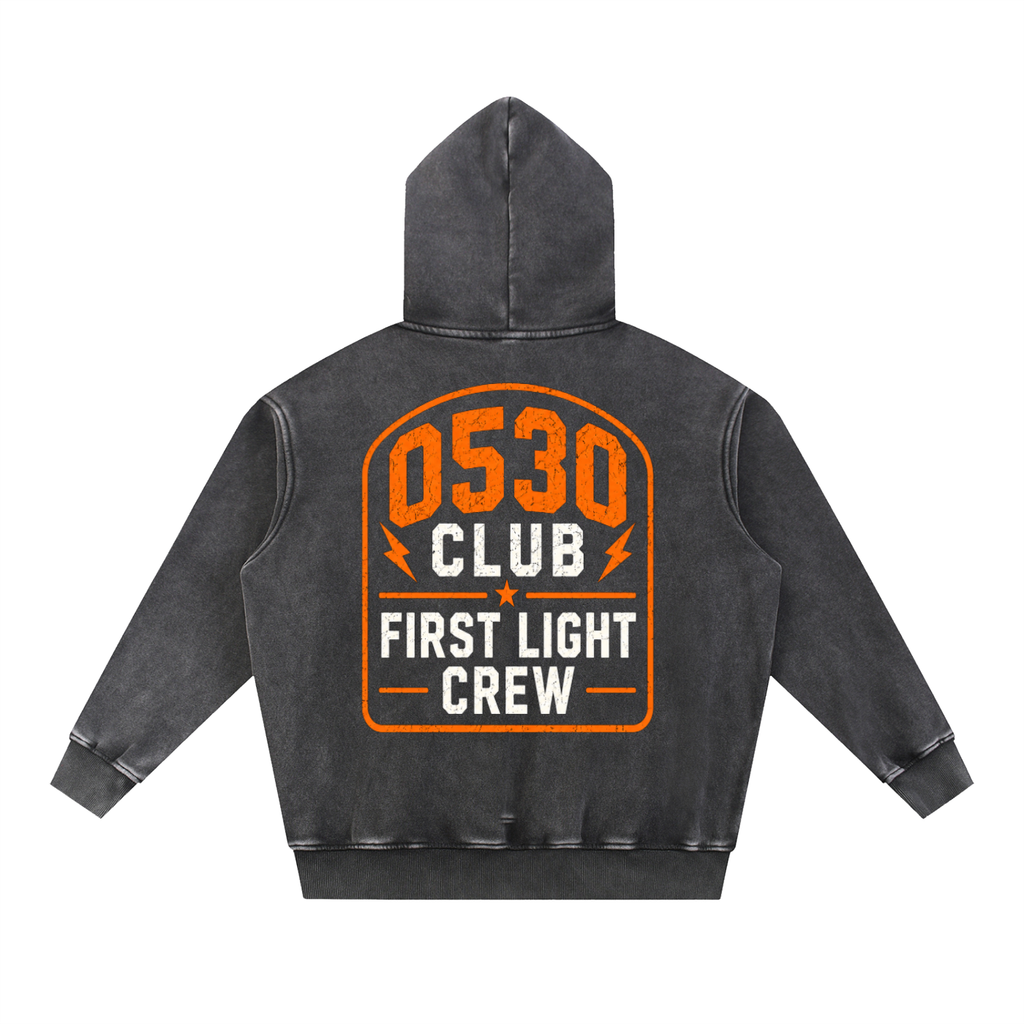 First light crew hoodie